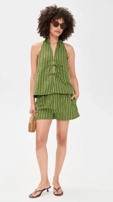 HEVRON Amira tripe Top Green tripe | Thumbnail 5 HEVRON Amira tripe Top Green tripe | Thumbnail 5