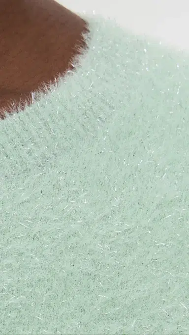 LE BOP Tinsel Cropped Sweater int | Thumbnail 6 LE BOP Tinsel Cropped Sweater int | Thumbnail 6