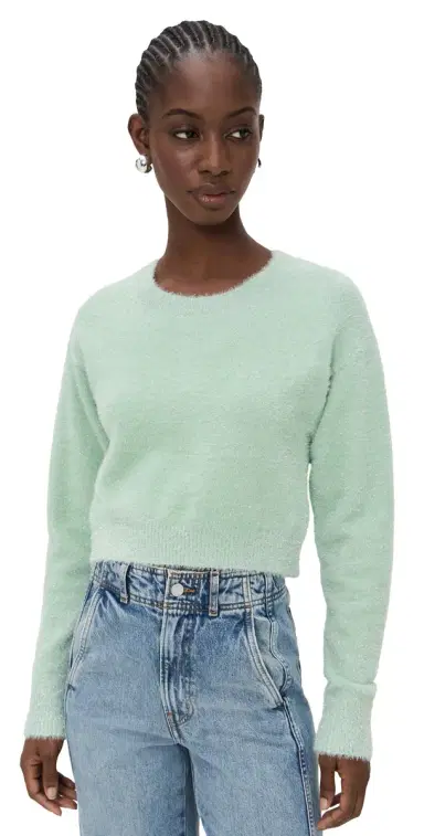 LE BOP Tinsel Cropped Sweater int | Thumbnail 1 LE BOP Tinsel Cropped Sweater int | Thumbnail 1