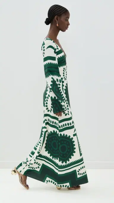 Seven Wonders Caledeira Maxi Dress Green ulti | Thumbnail 4 Seven Wonders Caledeira Maxi Dress Green ulti | Thumbnail 4