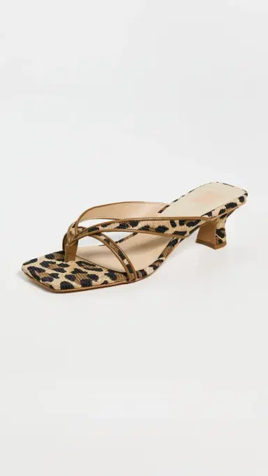 Dolce Vita Brevel Sandals Leopard Raffia 6 | Thumbnail 2 Dolce Vita Brevel Sandals Leopard Raffia 6 | Thumbnail 2