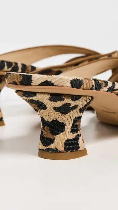 Dolce Vita Brevel Sandals Leopard Raffia 6 | Thumbnail 4 Dolce Vita Brevel Sandals Leopard Raffia 6 | Thumbnail 4