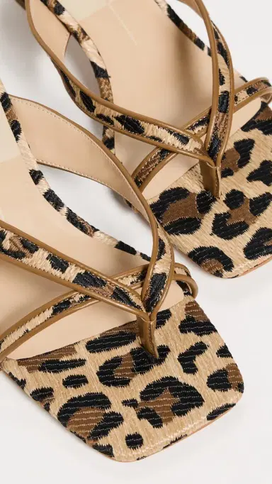 Dolce Vita Brevel Sandals Leopard Raffia 6 | Thumbnail 6 Dolce Vita Brevel Sandals Leopard Raffia 6 | Thumbnail 6