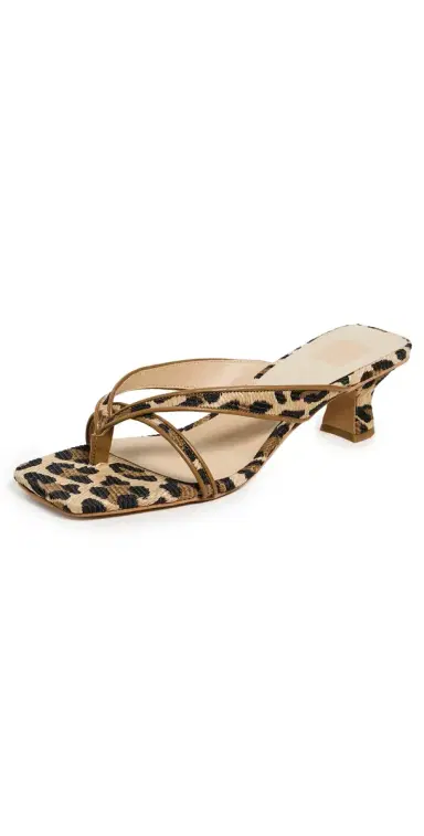 Dolce Vita Brevel Sandals Leopard Raffia 6 | Thumbnail 1 Dolce Vita Brevel Sandals Leopard Raffia 6 | Thumbnail 1