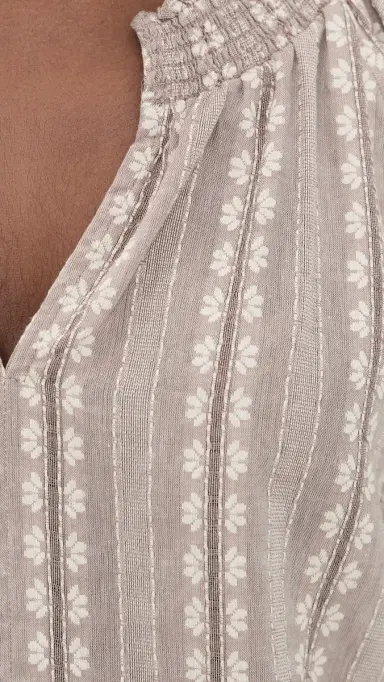 Splendid eadow Blouse Light Wicker | Thumbnail 6 Splendid eadow Blouse Light Wicker | Thumbnail 6