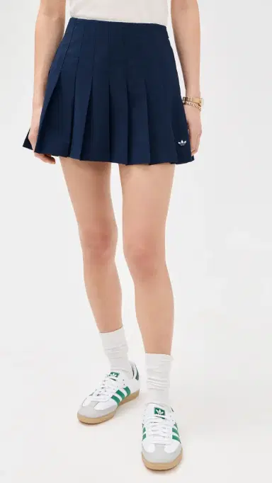 Adidas Golf Originals Pleated Skort Night Indigo | Thumbnail 2 Adidas Golf Originals Pleated Skort Night Indigo | Thumbnail 2