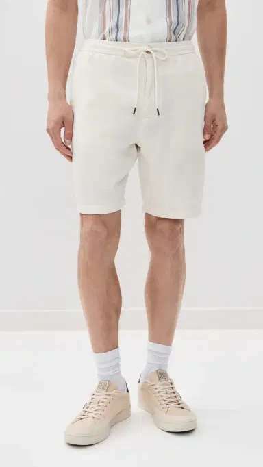 RAILS Archer Drawstring Shorts 8 Ecru | Thumbnail 2 RAILS Archer Drawstring Shorts 8 Ecru | Thumbnail 2
