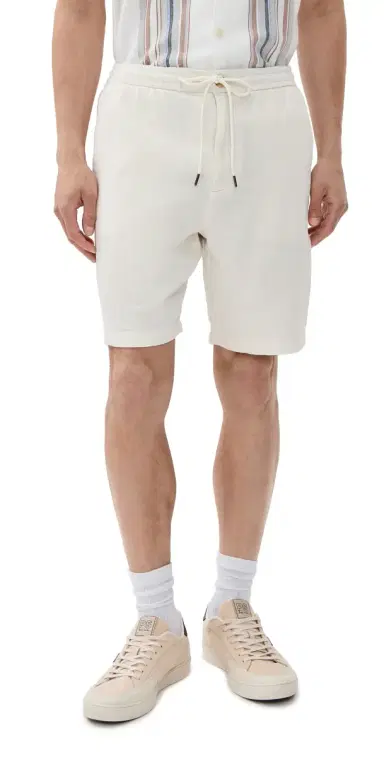 RAILS Archer Drawstring Shorts 8 Ecru | Thumbnail 1 RAILS Archer Drawstring Shorts 8 Ecru | Thumbnail 1