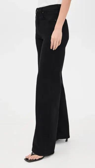 Citizens of Humanity Lyra Wide Leg Jeans Plush Black 23 | Thumbnail 4 Citizens of Humanity Lyra Wide Leg Jeans Plush Black 23 | Thumbnail 4