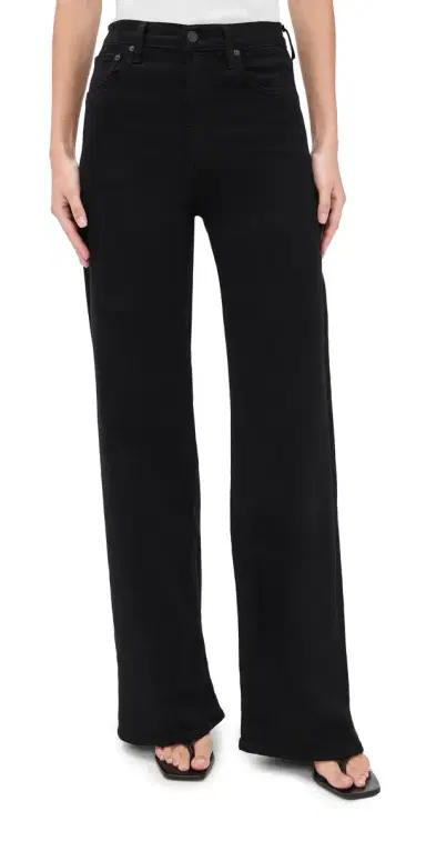 Citizens of Humanity Lyra Wide Leg Jeans Plush Black 23 | Thumbnail 1 Citizens of Humanity Lyra Wide Leg Jeans Plush Black 23 | Thumbnail 1
