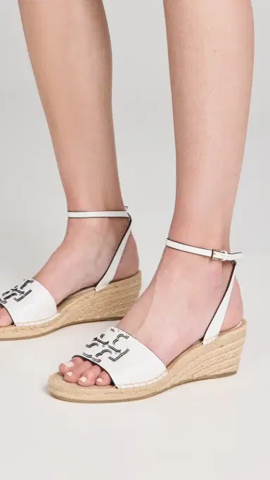 Tory Burch Ines Wedge Espadrilles 50mm Gardenia | Thumbnail 4 Tory Burch Ines Wedge Espadrilles 50mm Gardenia | Thumbnail 4