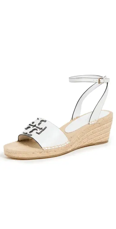 Tory Burch Ines Wedge Espadrilles 50mm Gardenia | Thumbnail 1 Tory Burch Ines Wedge Espadrilles 50mm Gardenia | Thumbnail 1