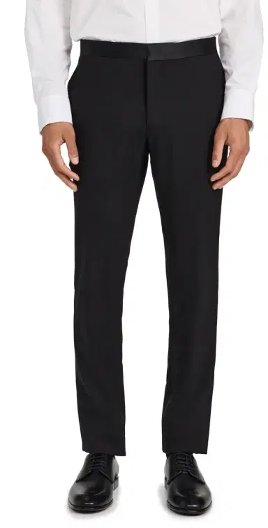 Theory Mayer Tuxedo Pants Black | Thumbnail 1 Theory Mayer Tuxedo Pants Black | Thumbnail 1