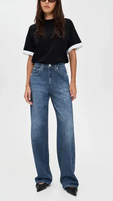 rag & bone Rb Miramar Terry Wide Leg Pants Petra | Thumbnail 5 rag & bone Rb Miramar Terry Wide Leg Pants Petra | Thumbnail 5