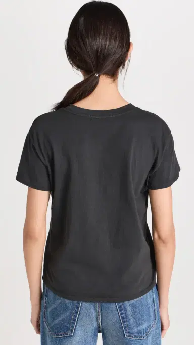 perfectwhitetee Harley Cotton Boxy Crew Tee Vintage Black S | Thumbnail 3 perfectwhitetee Harley Cotton Boxy Crew Tee Vintage Black S | Thumbnail 3