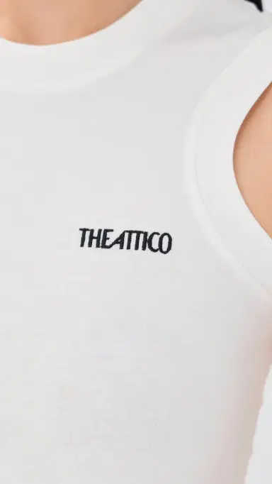 The Attico Tank Top White | Thumbnail 6 The Attico Tank Top White | Thumbnail 6