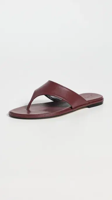 AEYDE Amaya Nappa Leather Port Sandals Port | Thumbnail 2 AEYDE Amaya Nappa Leather Port Sandals Port | Thumbnail 2