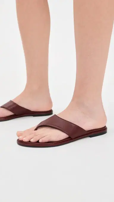 AEYDE Amaya Nappa Leather Port Sandals Port | Thumbnail 3 AEYDE Amaya Nappa Leather Port Sandals Port | Thumbnail 3