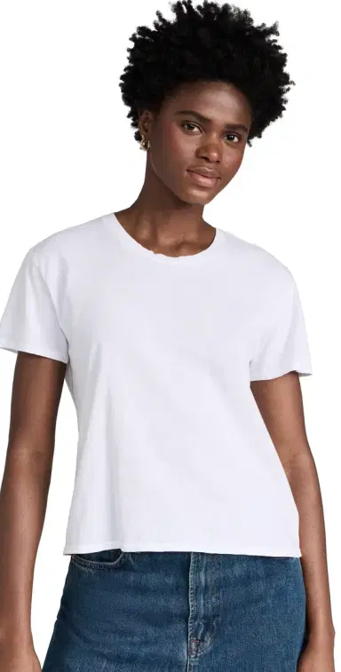 perfectwhitetee Harley Cotton Boxy Crew Tee | Thumbnail 1 perfectwhitetee Harley Cotton Boxy Crew Tee | Thumbnail 1