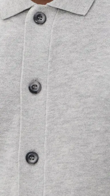 Katin Blake Knit Button Up Shirt Neutral Grey | Thumbnail 6 Katin Blake Knit Button Up Shirt Neutral Grey | Thumbnail 6