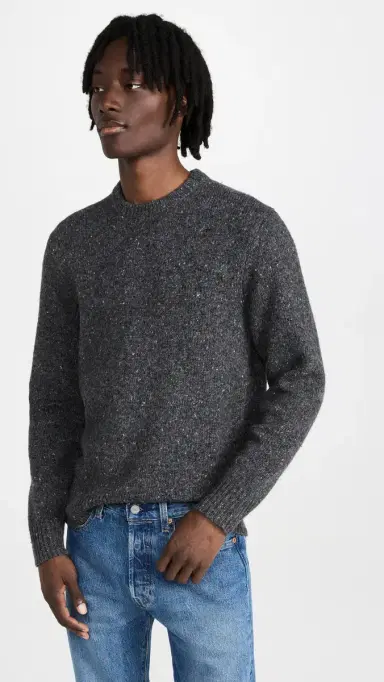 Alex Mill Jordan Sweater Charcoal | Thumbnail 2 Alex Mill Jordan Sweater Charcoal | Thumbnail 2