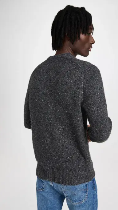 Alex Mill Jordan Sweater Charcoal | Thumbnail 3 Alex Mill Jordan Sweater Charcoal | Thumbnail 3