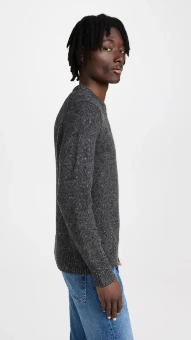 Alex Mill Jordan Sweater Charcoal | Thumbnail 4 Alex Mill Jordan Sweater Charcoal | Thumbnail 4