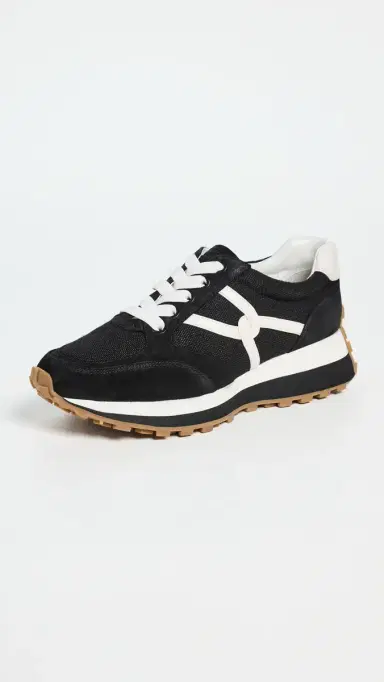Veronica Beard Valentina Sneakers Black/White 5 | Thumbnail 2 Veronica Beard Valentina Sneakers Black/White 5 | Thumbnail 2