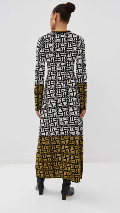 La DoubleJ Knit Swing Dress Ecru | Thumbnail 3 La DoubleJ Knit Swing Dress Ecru | Thumbnail 3