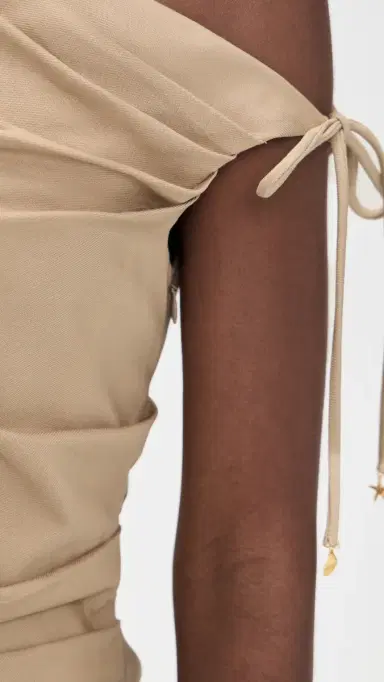 Line & Dot elio Dress Tan | Thumbnail 6 Line & Dot elio Dress Tan | Thumbnail 6