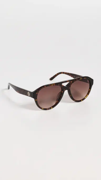 Tory Burch Miller Pilot Sunglasses | Thumbnail 4 Tory Burch Miller Pilot Sunglasses | Thumbnail 4
