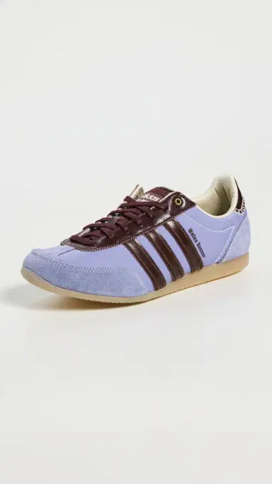 Adidas x Wales Bonner Japan Sneakers Cream Wh/Lt Purple/Night Red M 10/ W 11 | Thumbnail 2 Adidas x Wales Bonner Japan Sneakers Cream Wh/Lt Purple/Night Red M 10/ W 11 | Thumbnail 2