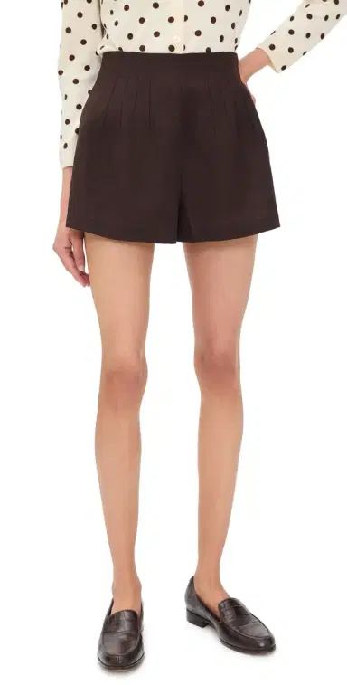 Staud Magpie Shorts Earth 8 | Thumbnail 1 Staud Magpie Shorts Earth 8 | Thumbnail 1