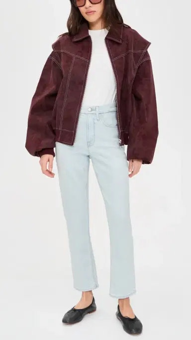 Good American Good Icon Straight Ankle Jeans Indigo114 | Thumbnail 5 Good American Good Icon Straight Ankle Jeans Indigo114 | Thumbnail 5
