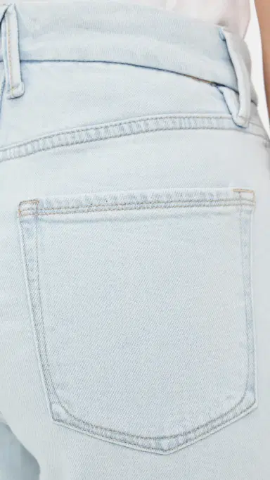 Good American Good Icon Straight Ankle Jeans Indigo114 | Thumbnail 6 Good American Good Icon Straight Ankle Jeans Indigo114 | Thumbnail 6