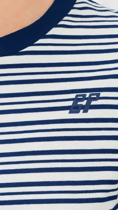 BAUM UND PFERDGARTEN Janet Striped Tee Derby Blue Stripe | Thumbnail 6 BAUM UND PFERDGARTEN Janet Striped Tee Derby Blue Stripe | Thumbnail 6