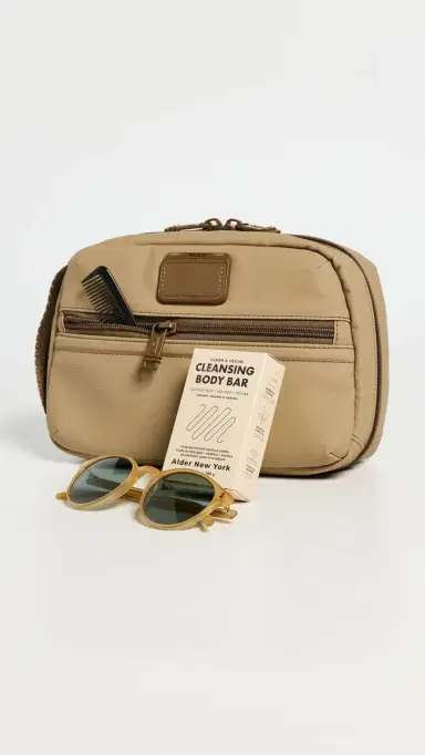 TUMI Response Travel Kit Khaki One Size | Thumbnail 3 TUMI Response Travel Kit Khaki One Size | Thumbnail 3