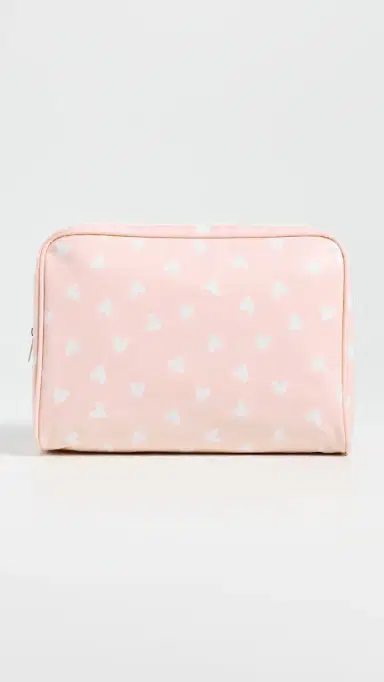 Weezie Large Toiletry Bag Pink Hearts One Size | Thumbnail 2 Weezie Large Toiletry Bag Pink Hearts One Size | Thumbnail 2