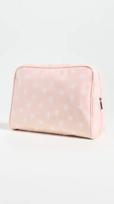 Weezie Large Toiletry Bag Pink Hearts One Size | Thumbnail 3 Weezie Large Toiletry Bag Pink Hearts One Size | Thumbnail 3