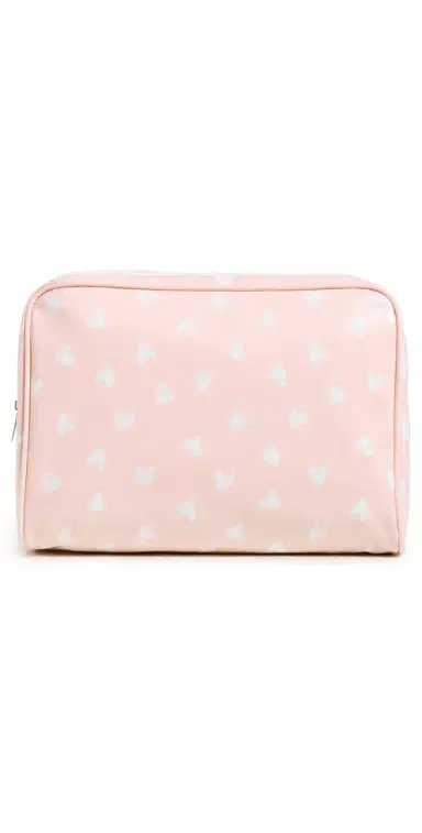 Weezie Large Toiletry Bag Pink Hearts One Size | Thumbnail 1 Weezie Large Toiletry Bag Pink Hearts One Size | Thumbnail 1