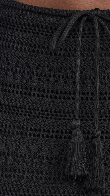 PQ Swim Crochet Long Skirt Black | Thumbnail 6 PQ Swim Crochet Long Skirt Black | Thumbnail 6