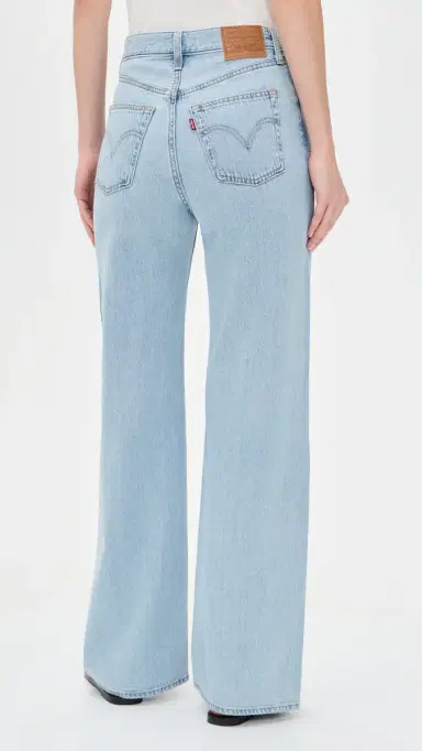 Levi's Ribcage Wide Leg Jeans Of Course Stone 30 | Thumbnail 3 Levi's Ribcage Wide Leg Jeans Of Course Stone 30 | Thumbnail 3