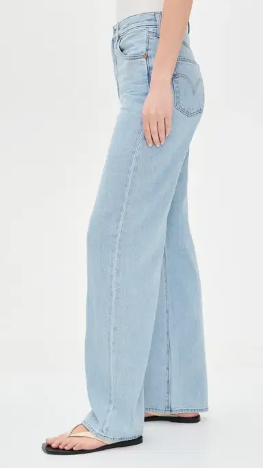 Levi's Ribcage Wide Leg Jeans Of Course Stone 30 | Thumbnail 4 Levi's Ribcage Wide Leg Jeans Of Course Stone 30 | Thumbnail 4