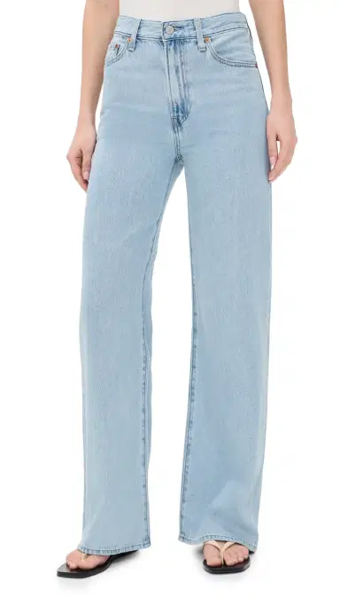 Levi's Ribcage Wide Leg Jeans Of Course Stone 30 | Thumbnail 1 Levi's Ribcage Wide Leg Jeans Of Course Stone 30 | Thumbnail 1