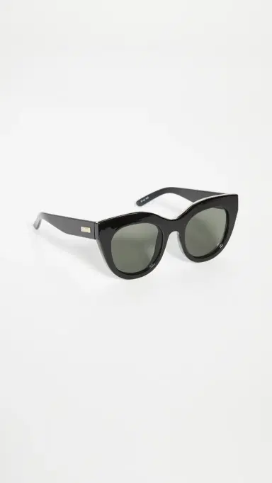Le Specs Air Heart Sunglasses Black Gold/Khaki Mono One Size | Thumbnail 4 Le Specs Air Heart Sunglasses Black Gold/Khaki Mono One Size | Thumbnail 4