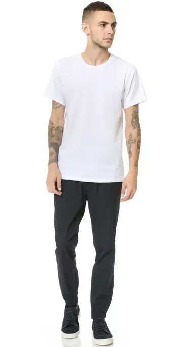 Calvin Klein Underwear Cotton Stretch Classic Fit Crew Neck T-Shirt 3 Pack White | Thumbnail 4 Calvin Klein Underwear Cotton Stretch Classic Fit Crew Neck T-Shirt 3 Pack White | Thumbnail 4