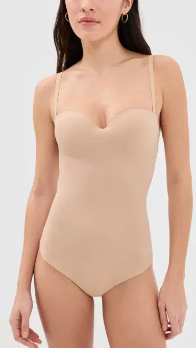 Wolford Forming String Thong Bodysuit Powder | Thumbnail 2 Wolford Forming String Thong Bodysuit Powder | Thumbnail 2