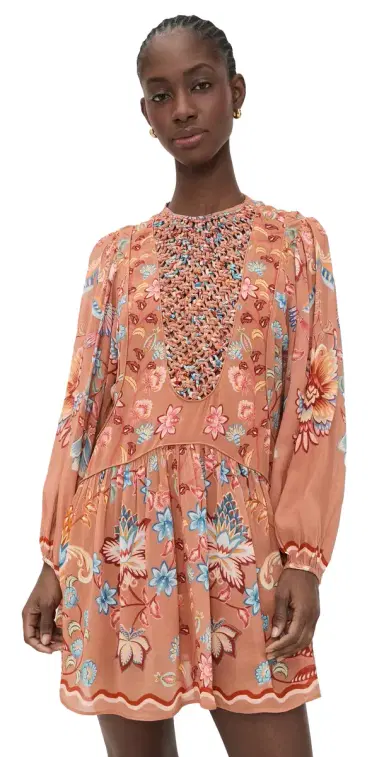 FARM Rio ocha Lace Dress Boho Enhance ocha | Thumbnail 1 FARM Rio ocha Lace Dress Boho Enhance ocha | Thumbnail 1