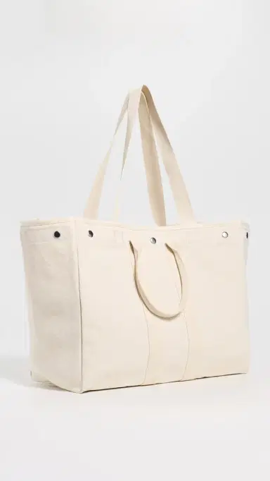 Alex Mill The Perfect Weekend Tote Natural One Size | Thumbnail 4 Alex Mill The Perfect Weekend Tote Natural One Size | Thumbnail 4