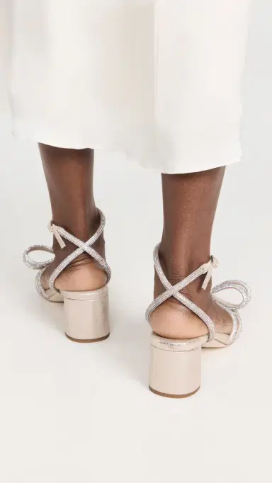 Loeffler Randall Mikel Leather Bow Mid-Heel Sandals Cappuccino 5 | Thumbnail 5 Loeffler Randall Mikel Leather Bow Mid-Heel Sandals Cappuccino 5 | Thumbnail 5
